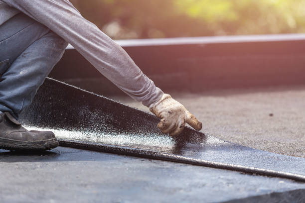 Professional Waterproofing technician working in Malinta, OH